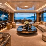 nội thất du thuyền siêu sang